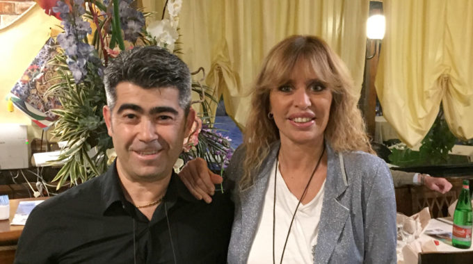 Ristorante Giustiniana - Alessandra Mussolini - Andrea Podda